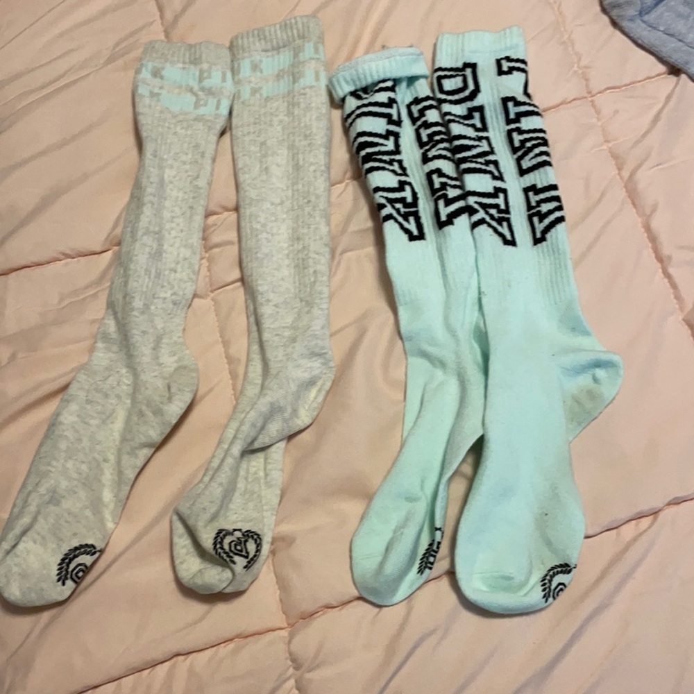Socks from pink
